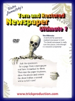 Torn & Restored Newspaper – ultimate DVD v. V. J. Astor